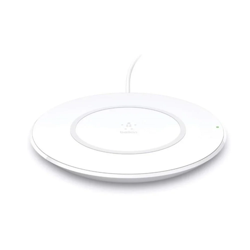 Belkin Wireless Charging Pad 7.5W Qi-Certified Charger Pad  White Quick Charger